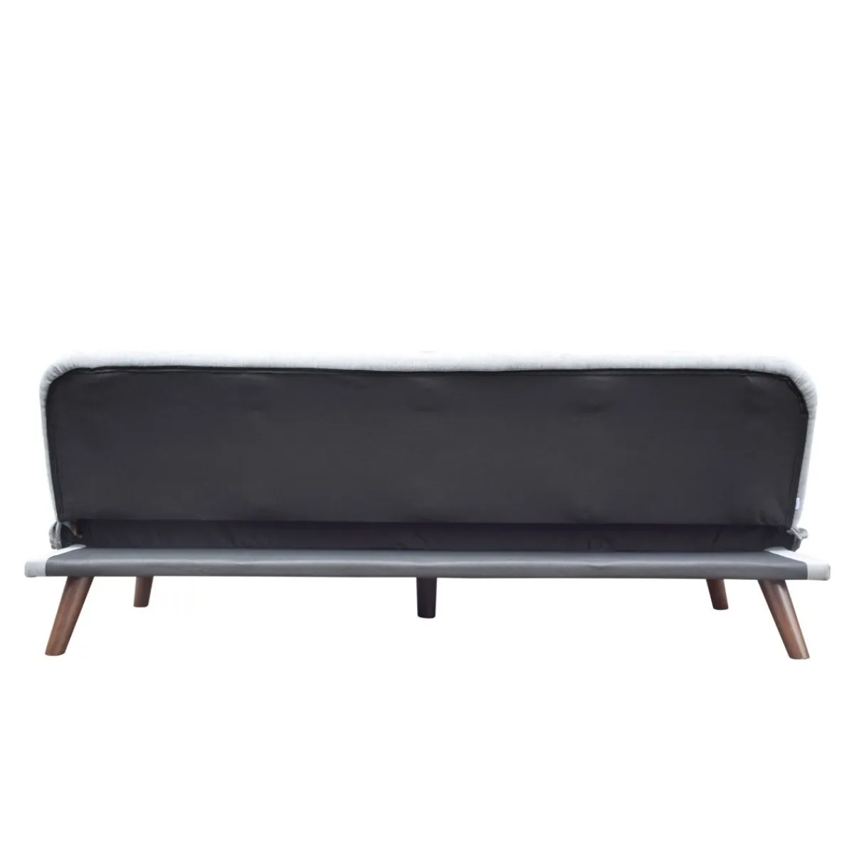 HOMLA Sofa Rinko Sofa 3-Osobowa, Z Funkcja Spania, Ciemnoszara 195X81X74 Cm Best