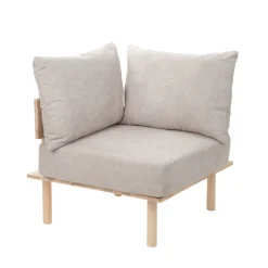 HOMLA Sofa Seri Modulowa Bezowa 74X86X86 Cm Hot