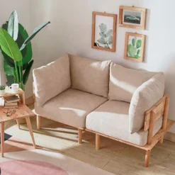 HOMLA Sofa Seri Modulowa Bezowa 74X86X86 Cm Hot
