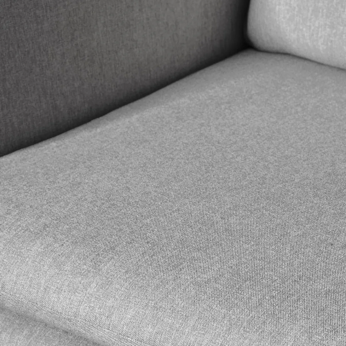 HOMLA Sofa Sophie W Tkaninie Jasnoszara 130X75X93 Cm Szary Hot