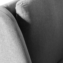 HOMLA Sofa Sophie W Tkaninie Jasnoszara 130X75X93 Cm Szary Hot