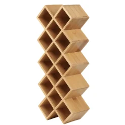 HOMLA Stojak Bambou Drewniany Na Przyprawy 42X17Cm Clearance
