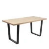 HOMLA Stol Fane 160X80X76 Cm Naturalny Hot