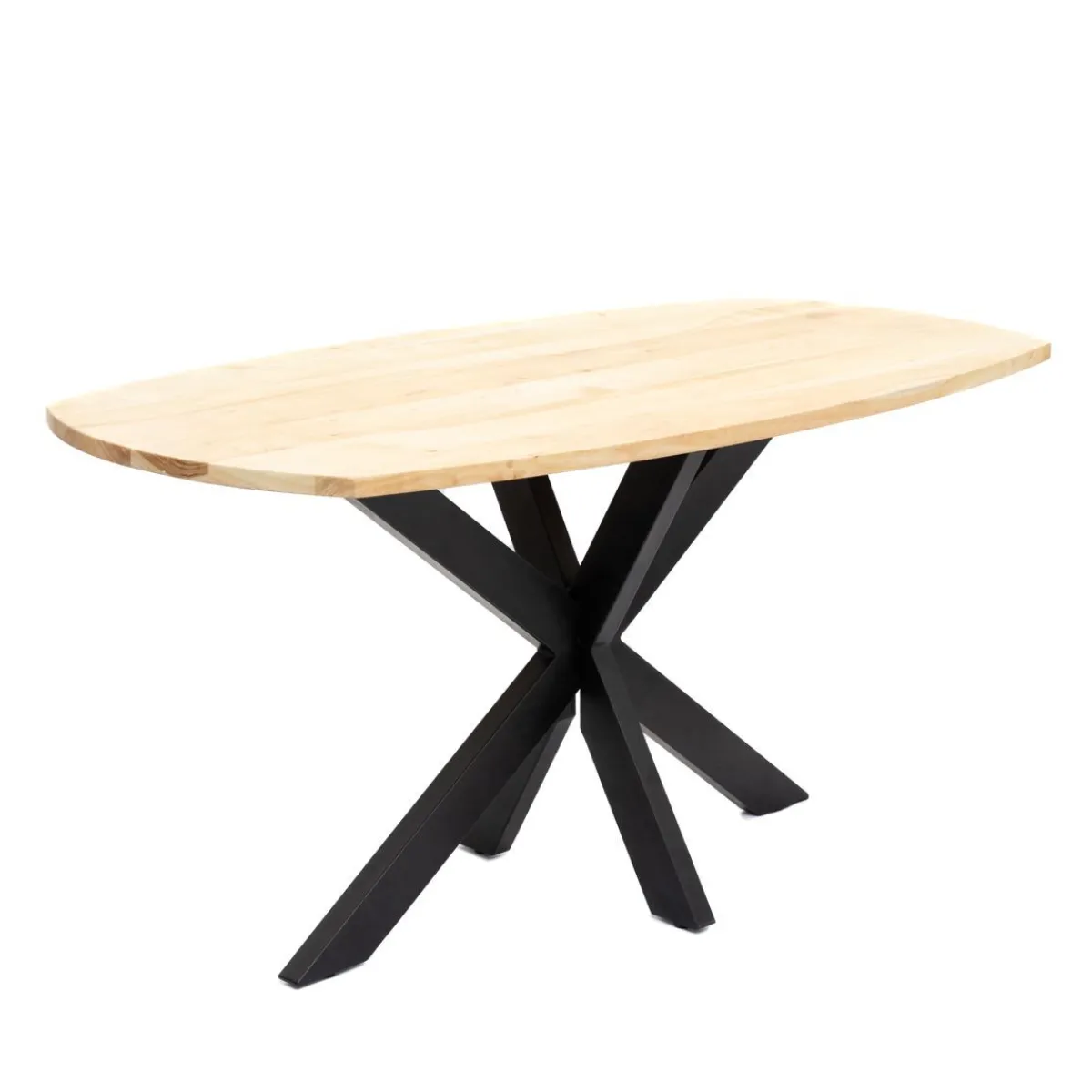 HOMLA Stol Glima Lite Drewno Akacji + Metal 160X80X76 Cm Online