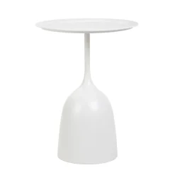 HOMLA Stolik Ferro Metalowy Bialy 58X32X48 Cm Sale
