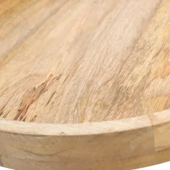 HOMLA Stolik Harvey Kawowy 42X42X45 Cm Naturalny Discount