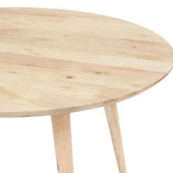 HOMLA Stolik Kawowy Angu Naturalny 75X75X43 Cm New