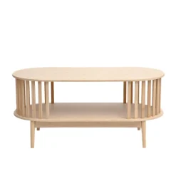 HOMLA Stolik Kawowy Lemn Drewniany 100X48X45 Cm Outlet