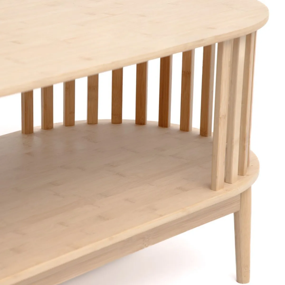 HOMLA Stolik Kawowy Lemn Drewniany 100X48X45 Cm Outlet