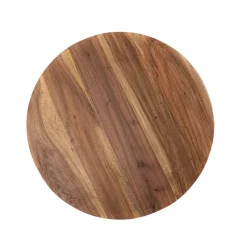 HOMLA Stolik Kawowy Ren Lite Drewno Akacji + Metal 50X50X35Cm Outlet