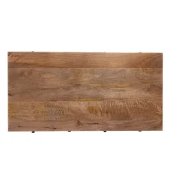 HOMLA Stolik Kawowy Tayo Lite Drewno Mango 117X65X35 Cm Naturalny Discount