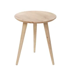 HOMLA Stolik Kawowy Tioma Naturalny 40X40X46 Cm Best