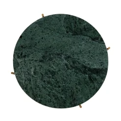 HOMLA Stolik Marble Z Naturalnego Marmuru 42X42X45 Cm Zielony New