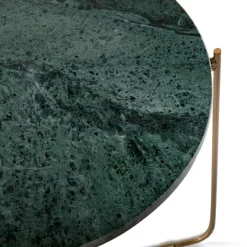 HOMLA Stolik Marble Z Naturalnego Marmuru 42X42X45 Cm Zielony New