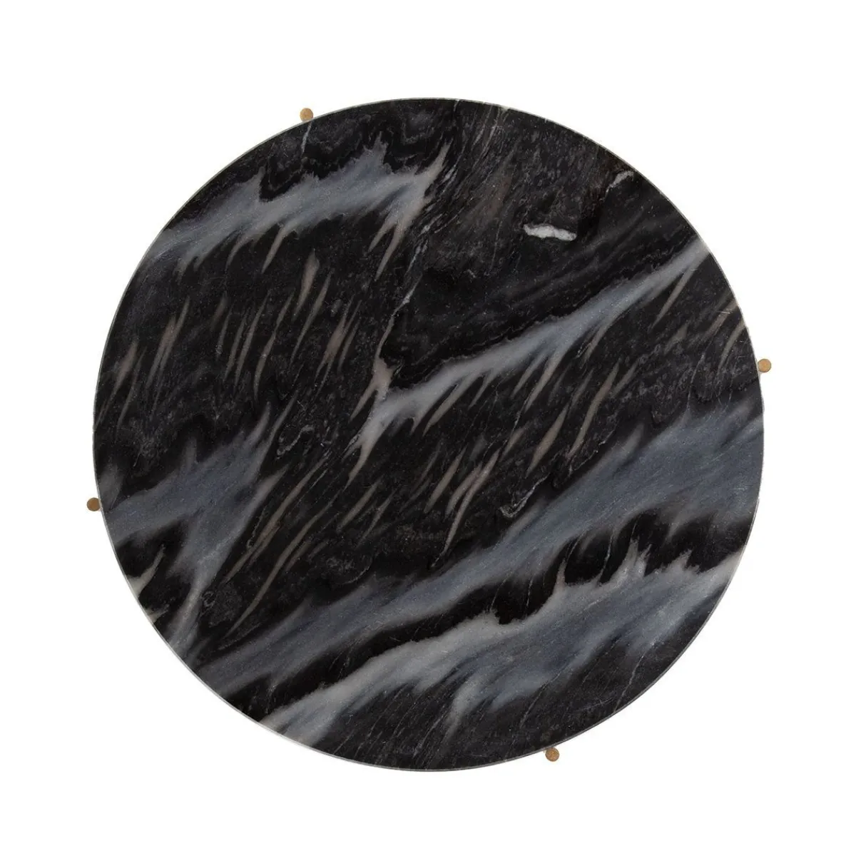 HOMLA Stolik Marble Z Naturalnego Marmuru 42X42X45 Cm Szary Best