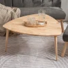 HOMLA Stolik Purnam Naturalny 90X90X45,5 Cm Clearance