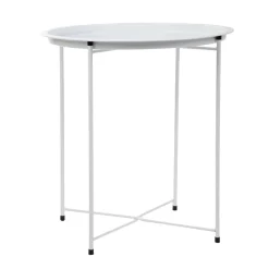 HOMLA Stolik Staldis Bialy 47X47X47 Cm Outlet