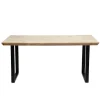 HOMLA Stol Mangata Lite Drewno Mango + Metal 140X70X76 Cm