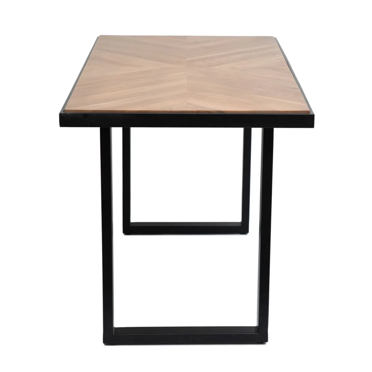 HOMLA Stol Nattmal Lite Drewno Akacji + Metal 140X70X76 Cm Best