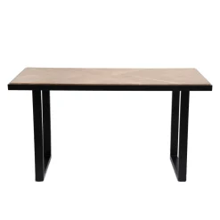 HOMLA Stol Nattmal Lite Drewno Akacji + Metal 160X80X76 Cm Clearance