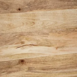 HOMLA Stol Solis Drewniany 100 X 100 X 76 Cm Naturalny New