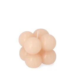 HOMLA Swieca Bubble Jasnorozowa 6X6X6 Cm Rozowy Hot