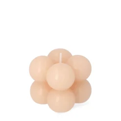 HOMLA Swieca Bubble Jasnorozowa 6X6X6 Cm Rozowy Hot