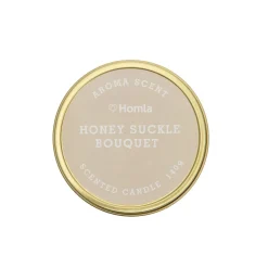 HOMLA Swieca Zapachowa Billy Honey Suckle Bouquet 140G New