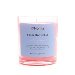 HOMLA Swieca Zapachowa Colors Of Seasons Iris&Magnolia 150 G Clearance