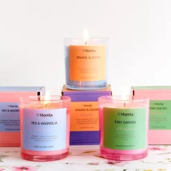 HOMLA Swieca Zapachowa Colors Of Seasons Iris&Magnolia 150 G Clearance