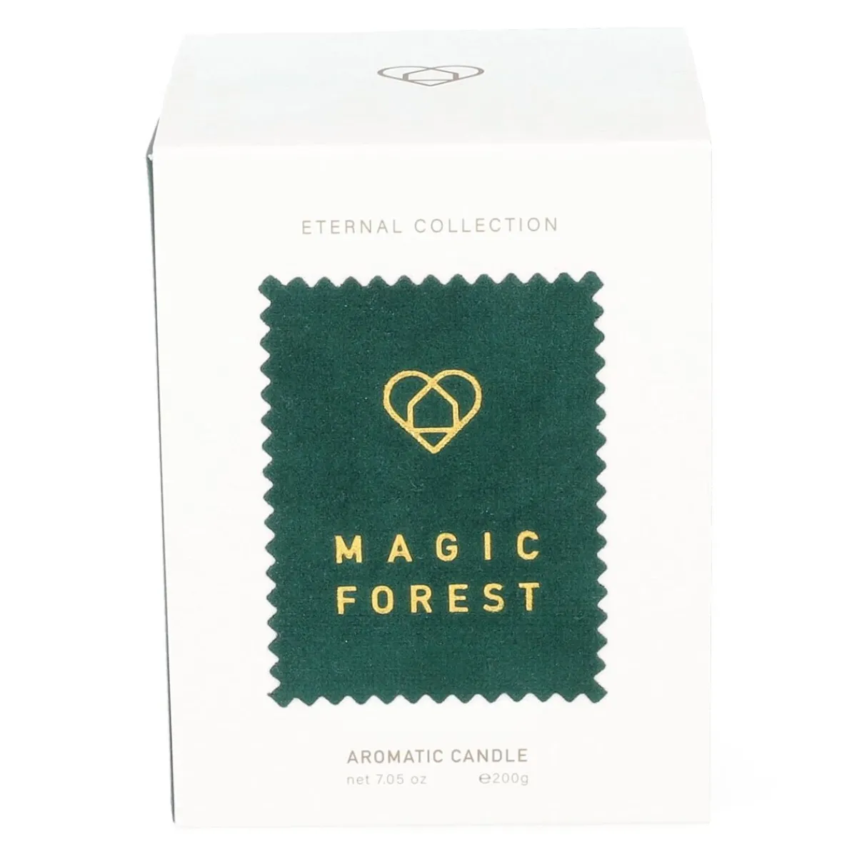 HOMLA Swieca Zapachowa Eternal Magic Forest 230 G Zielony Clearance