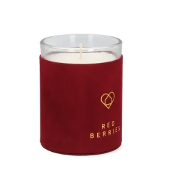 HOMLA Swieca Zapachowa Eternal Red Berries 230 G Bordowy New