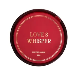 HOMLA Swieca Zapachowa Love'S Whisper Vanilla 950 G Czerwony New