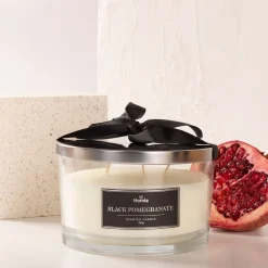 HOMLA Swieca Zapachowa Moon Black Pomegranate 430 G Przezroczysty Best