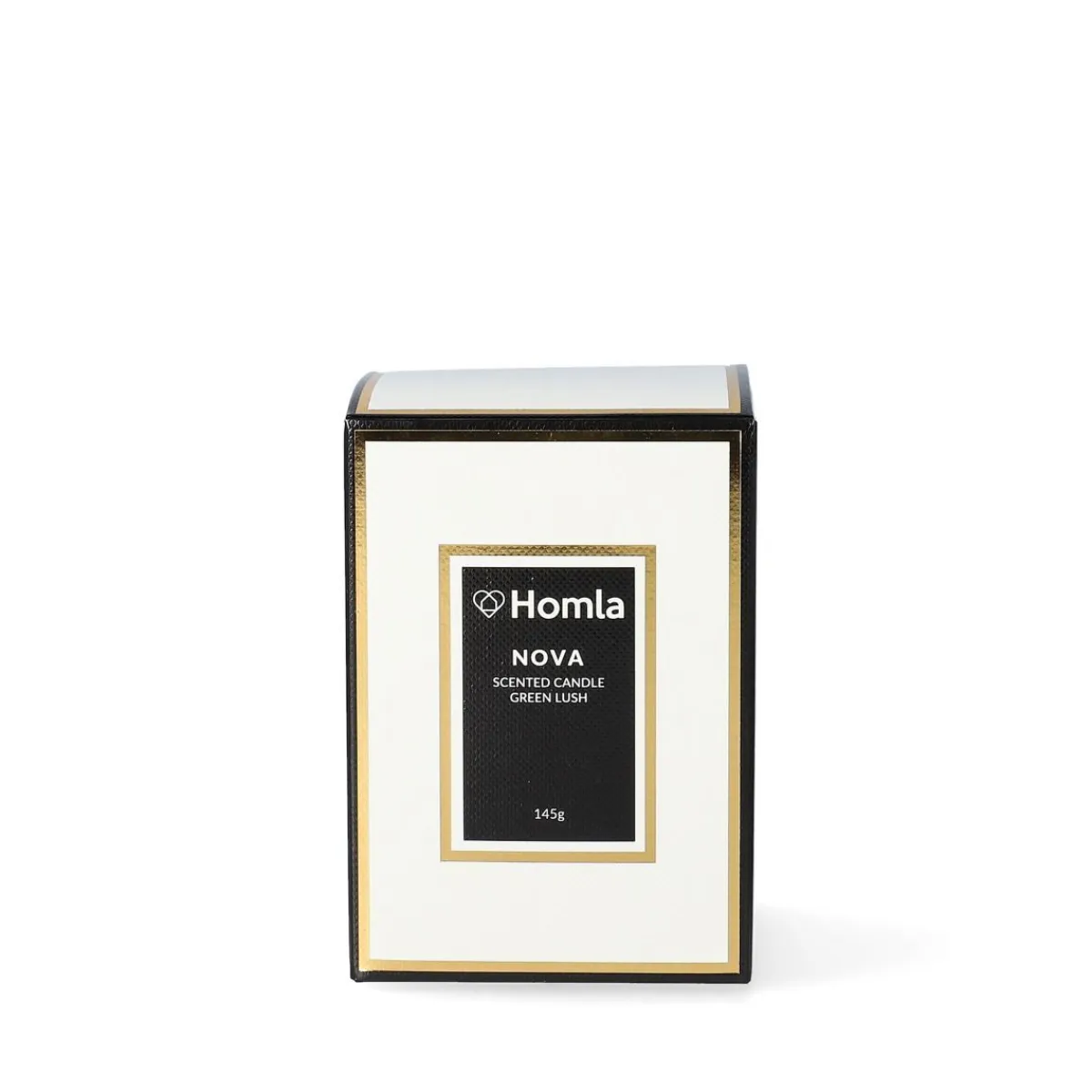 HOMLA Swieca Zapachowa Nova Green Lush 8X10 Cm Bialy Clearance