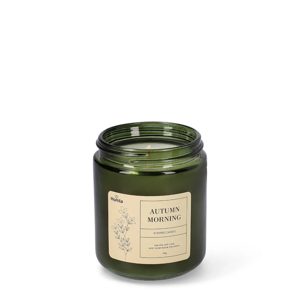 HOMLA Swieca Zapachowa Tofu Autumn Morning 190 G Zielony Outlet
