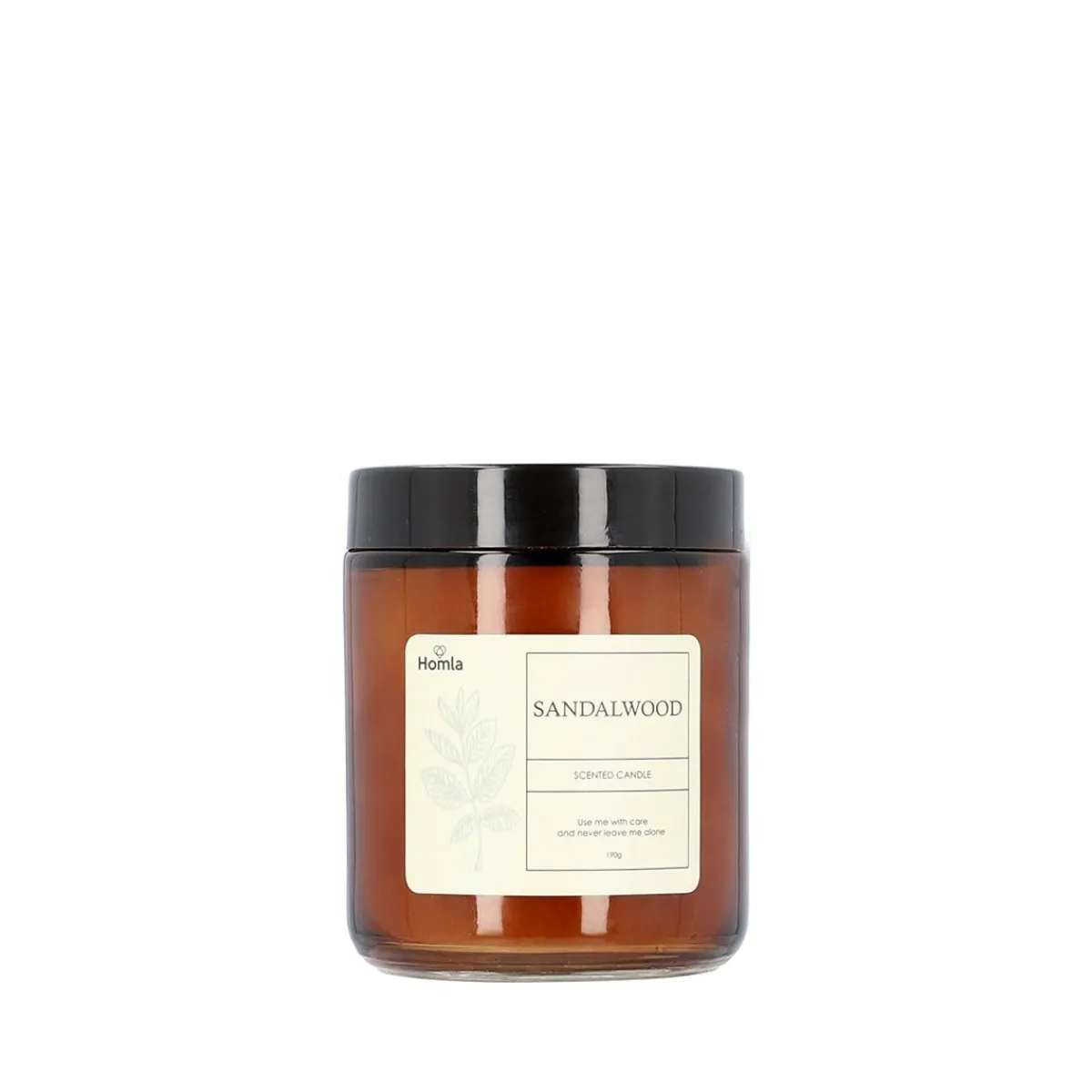 HOMLA Swieca Zapachowa Tofu Sandalwood 190 G Brazowy Sale