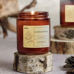 HOMLA Swieca Zapachowa Tofu Sandalwood 190 G Brazowy Sale