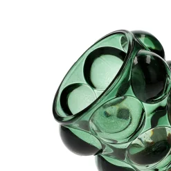 HOMLA Swiecznik Bubble 9X9,5 Cm Zielony Outlet