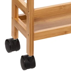 5FIVE SIMPLY SMART Szafka Bambou Na Kolkach 36X74 Cm Naturalny Hot