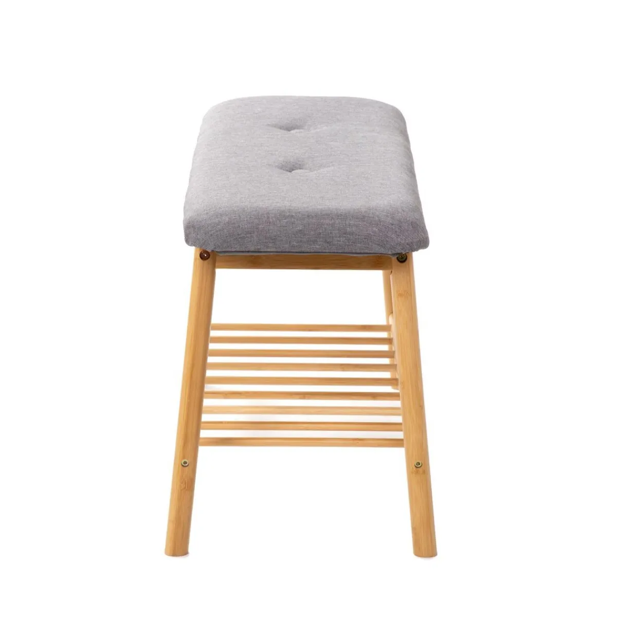 HOMLA Szafka Na Buty Truo Bambusowa Naturalna 84X30X45 Cm New