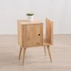 HOMLA Szafka Nocna Sinar Naturalny 50X30X66,5 Cm Best