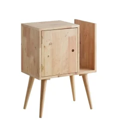 HOMLA Szafka Nocna Sinar Naturalny 50X30X66,5 Cm Best