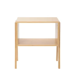 HOMLA Szafka Nocna Slumber Bambusowy Naturalny 42X29X42 Cm Best