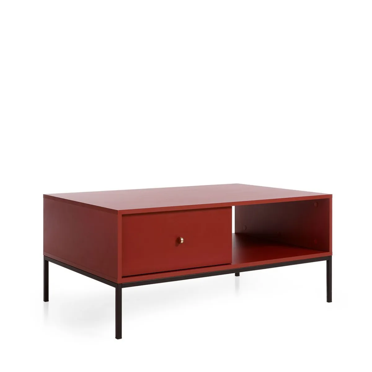 HOMLA Szafka Rtv Mono! Bordowa 103,5X46,2X68 Cm Bordowy Sale