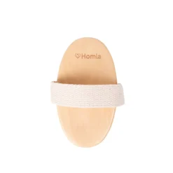 HOMLA Szczotka Revive Z Naturalnym Wlosiem Do Masazu Na Sucho I Mokro 12,5X7X4 Cm New