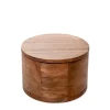 HOMLA Szkatulka Na Bizuterie Acacia Z Drewna Akacjowego 13X13X9 Cm Naturalny Discount