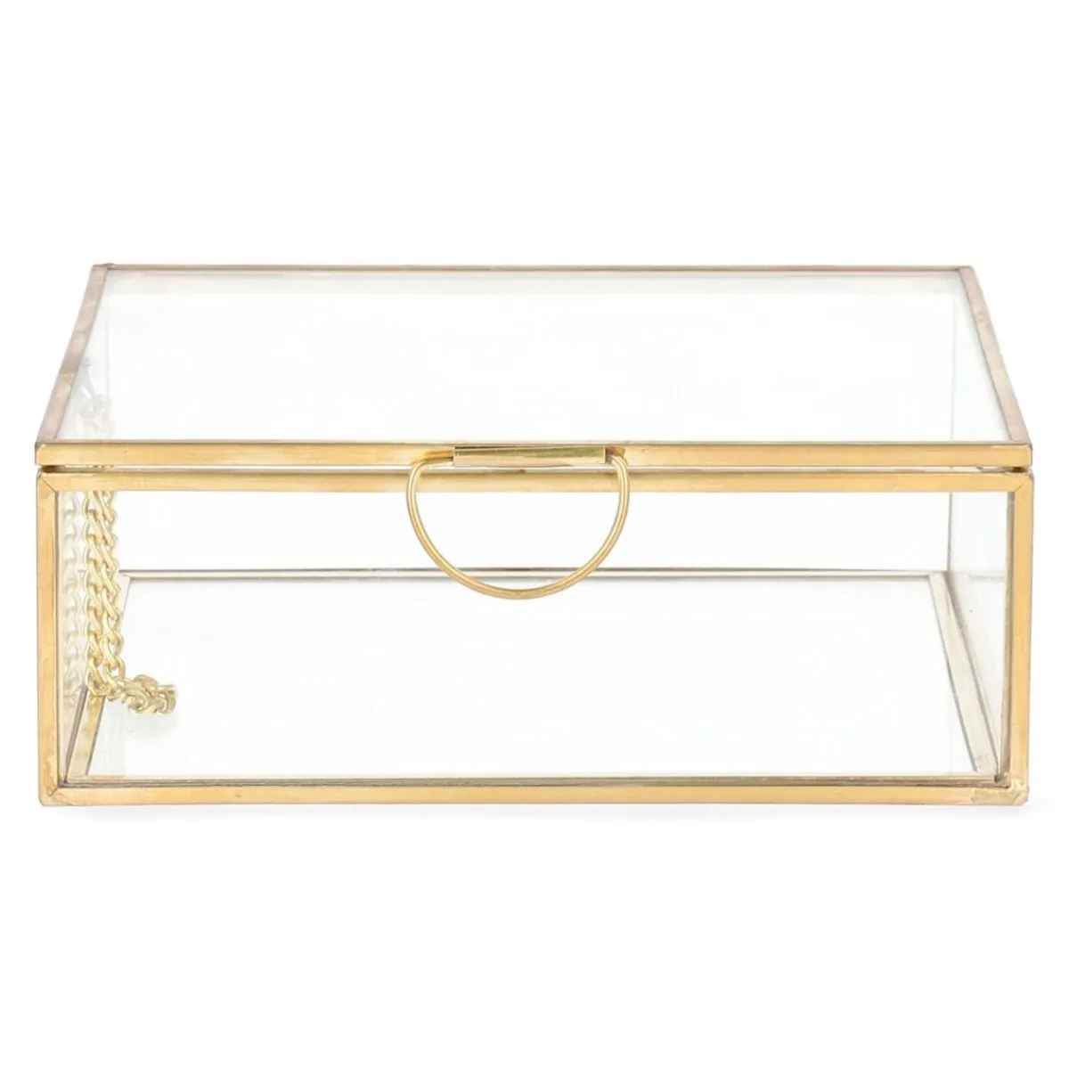 HOMLA Szkatulka Na Bizuterie Grazia Zlota 13X11X5 Cm Zloty Clearance
