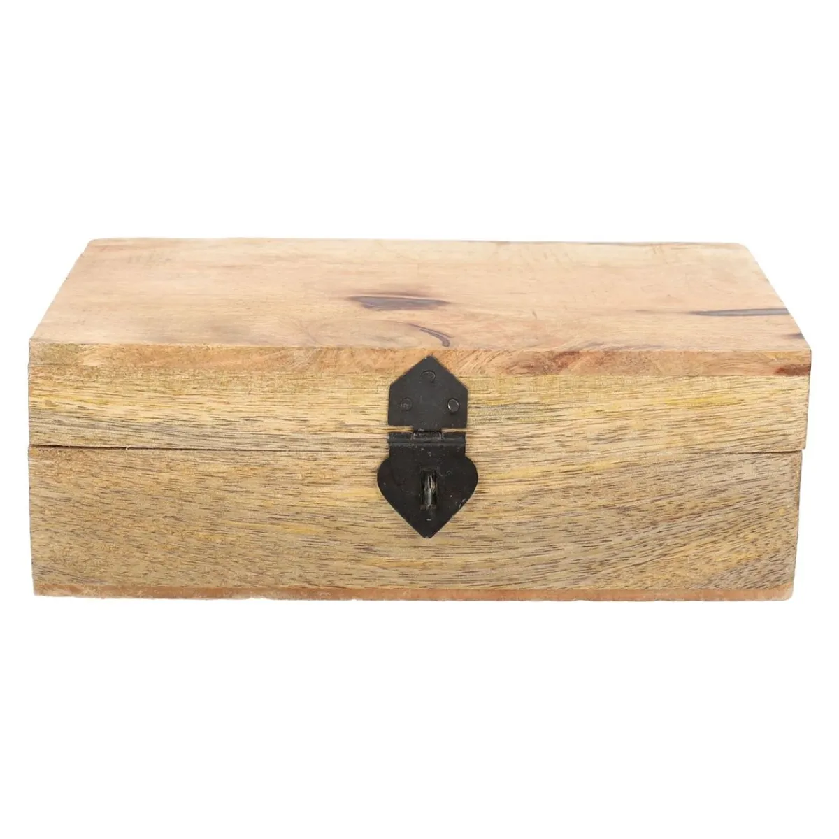 HOMLA Szkatulka Sombre Drewniana 22X14X8 Cm Naturalny New
