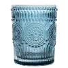 HOMLA Szklanka Barrel Wzorzysta Niebieska 0.30 Clearance